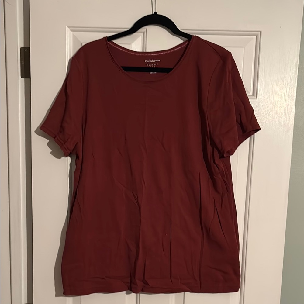Calvin Klein Women's Red Top
